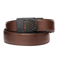 Kore Essentials Leather Gun Belt X6 Brown Taktinis diržas