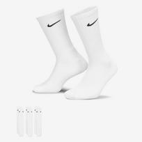 Nike Value Cotton Crew kojinės (3 poros) - Dydis 38/42 (SX4508-101 Kojinės)