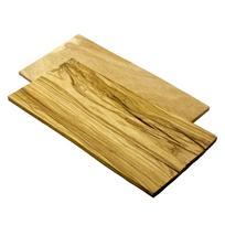 Smokey Olive Wood 22 cm Alyvuogių medžio rūkymo lenta, 2 vnt.