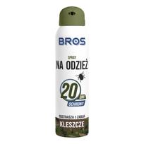 Bros Spray Apsauginis purškiklis nuo uodų drabužiams 90 ml