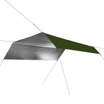 TigerWood 4,5x4,5 m Green Termo stovyklavimo brezentas