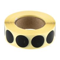 Range Solutions Black 20 mm Šaudymo taikinio skylių lipdukai, 1000 vnt.