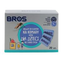 Bros Nitecore Elektriniai uodų repelentai vaikams 1+, 20 vnt.