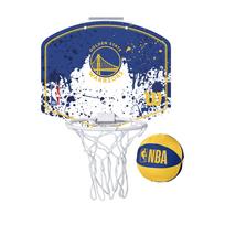 WILSON NBA MINI-HOOP GOLDEN STATE WARRIORS Vaikų krepšinio lankų rinkinys
