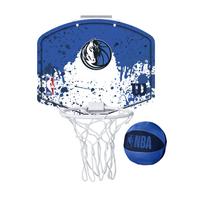 WILSON NBA MINI-HOOP DALLAS MAVERICKS Vaikų krepšinio lankų rinkinys