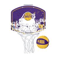 WILSON NBA MINI-HOOP LA LAKERS Vaikų krepšinio lankų rinkinys