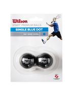 WILSON STAFF Blue Dot Skvošo kamuolys, 2 vnt