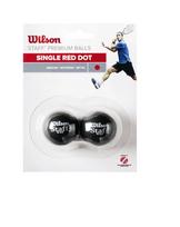 WILSON STAFF Red Dot Skvošo kamuolys, 2 vnt