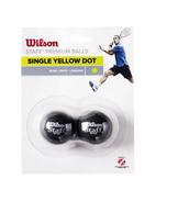 WILSON STAFF Yellow Dot Skvošo kamuolys, 2 vnt