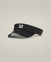 WILSON CLASSIC VISOR Black/White Teniso kepurė
