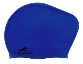Aquafeel Long Hair Blue Silikoninė plaukimo kepurė