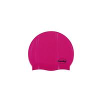 FASHY Pink Silikoninė plaukimo kepurė