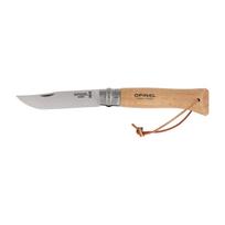Opinel Adventure 8 Inox Beech Sulankstomas peilis