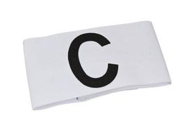SELECT Captain's Band Velcro White Kapitono juosta
