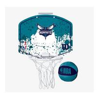 WILSON NBA MINI-HOOP CHARLOTTE HORNETS Vaikų krepšinio lankų rinkinys