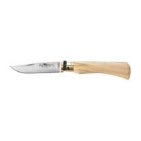 Antonini Old Bear Classical Wavy 190 mm Olive Sulankstomas peilis