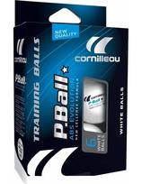 Cornilleau ITTF 1 Star P-Ball Stalo teniso kamuoliukai, 6 vnt.