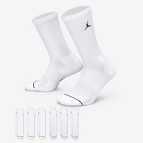 Jordan Everyday Cushioned Crew Dri-Fit Kojinės (6 Poros) - Dydis 42/46 (HV6228-100 Kojinės)