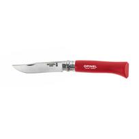 Opinel Inox Origins 001981 Red Blister Sulankstomas peilis