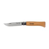 Opinel 8 Inox Beech Blister Sulankstomas peilis