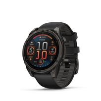 Garmin Fenix 8 AMOLED Sapphire Carbon Gray Black 47mm Sportinis išmanusis laikrodis