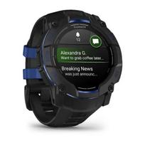 Garmin Instinct 3 Amoled Black Bolt Blue 50 mm Sportinis išmanusis laikrodis