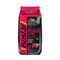 Isostar Ecosize Hydrate & Perform Cranberry 1.5kg Izotoninis gėrimas