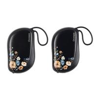 Ocoopa UT5 Sway Black Flowers Elektroninis rankų šildytuvas
