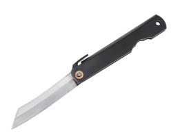 Higonokami Triple Layered SK Folder Black 2.63" Sulankstomas peilis