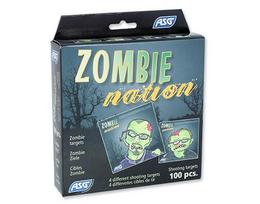 Action Sport Games ASG "Zombie" 14x14 cm Šaudymo taikinys, 100 vnt.