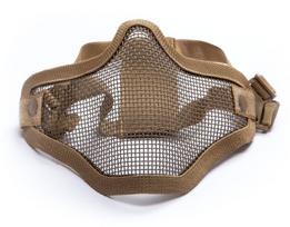 Action Sport Games ASG Stalker Lower Half Metal Tan Airsoft apsauginė kaukė