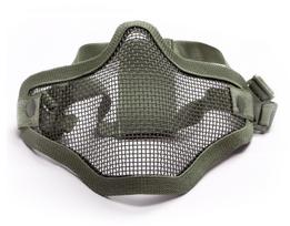 Action Sport Games ASG Stalker Lower Half Metal Olive Airsoft apsauginė kaukė