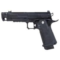 Arcturus Vanguard 4,3" Hi-Capa Optics Ready Black ASG GBB Airsoft-püstoltastas su kompensatoriumi 6 mm Green Gas