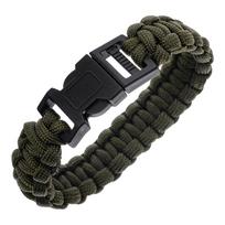 Paracord Badger Outdoor 550 apyrankė su sagtimi - alyvuogių spalva
