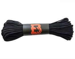 Paracord Badger lauko parašiuto virvė 550 30 m - juoda