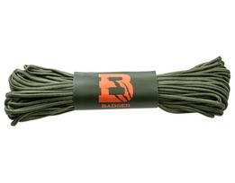 Paracord Badger Lauko 550 Parašiuto Virvė 30 m - Alyvuogių