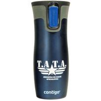 Contigo West Loop 2.0 470 ml termo puodelis - „J.D.Z.S. Tėtis“ tamsiai mėlynas