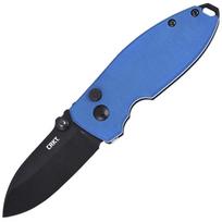 CRKT Squid Button Lock Blue Sulankstomas peilis