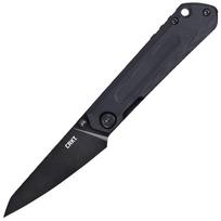 CRKT Straight Frame Lock Black Sulankstomas peilis