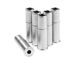 ATSARGINIAI 3-ŠOVINIAI KARTUŠAI ASG DAN WESSON/RUGER/COLT PYTHON REVOLVERIAMS - 6 VNT.
