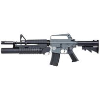 E&C Airsoft EC-704 Kestrel ETU Grey ASG AEG Airsoft šturmo šautuvas su granatsvaidžiu 6 mm Electric