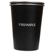 Fire Maple Antarcti Nerūdijančio plieno puodelis 350 ml 2 vnt. - Juoda
