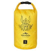 Fjord Nansen Dry Bag Light 5 l - Geltona neperšlampama kuprinė