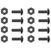 Hazard 4 Hardpoint 4M12mm Varžtų Rinkinys - Juoda
