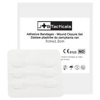 JB Tacticals sterilūs žaizdų uždarymo tvarsčiai 7 x 1.2 cm - 3 vnt.