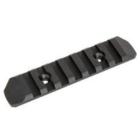 RIS JJ Airsoft 7 vietų KeyMod bėgelis - juodas