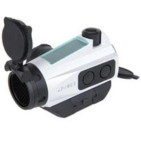 JJ Airsoft ASG XForce XTSP Solar Red Dot Silver Kolimatoriaus taikiklis