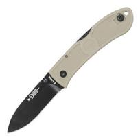 Ka-Bar Dozier Folding Hunter Coyote Brown 4062CB Sulankstomas peilis