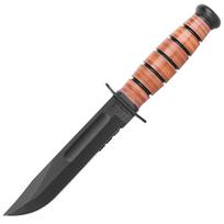 Ka-Bar Short USMC Serrated 1252 Taktinis peilis