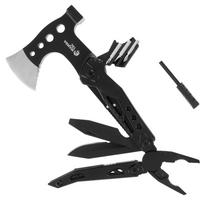 Mamba Tac Axe Pincher 17in1 Black Multitool Daugiafunkcinis įrankis su kirviu